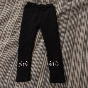 Velvet-lined Cat leggings